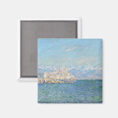Antibes, Nachmittagseffekt - Claude Monet Magnet (Vorderseite/Rückseite)