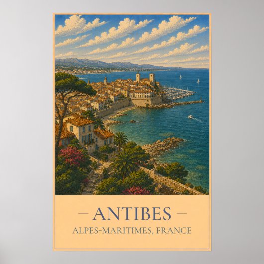 Antibes Poster (Vorne)
