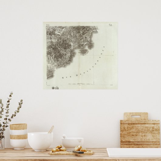 Antibes Poster (Küche)