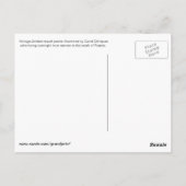 Antibes Poster Post Card Postkarte (Rückseite)