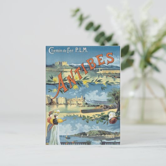 Antibes Postkarte (Stehend Vorderseite)