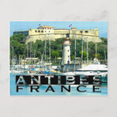 Antibes Postkarte (Vorderseite)