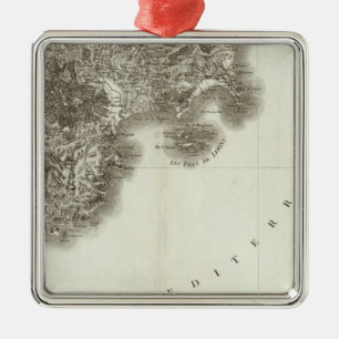 Antibes Silbernes Ornament
