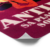 Antibes Vintag PosterEurope Poster (Ecke)