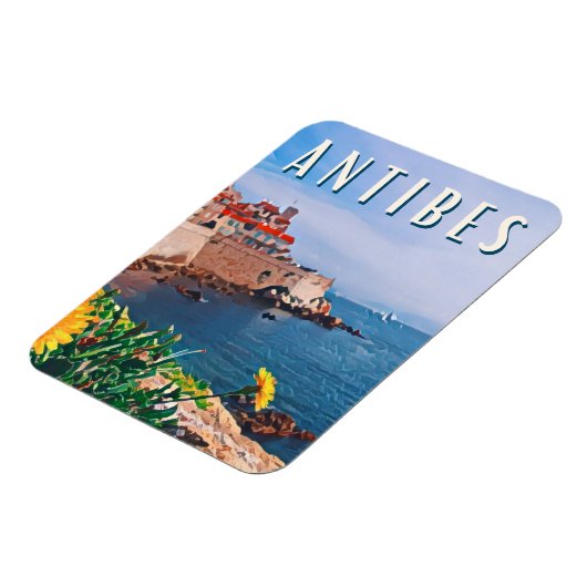 Antibes Vintage Magnet (Linke Seite)