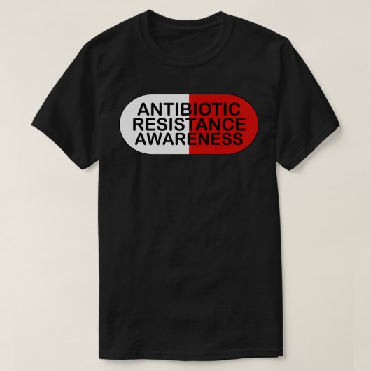 Antibiotikaresistenzbewusstsein Mikrobiologe Labra T-Shirt (Design vorne)
