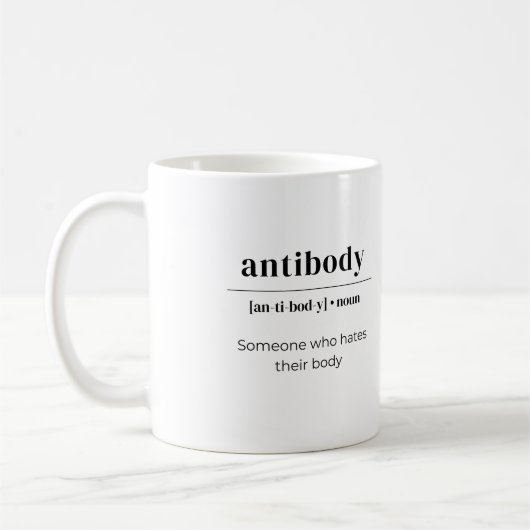 Antibody Dictionary Definition - Someone Who Hates Kaffeetasse (Links)