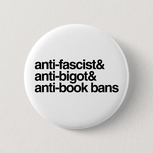 Antibuchverbote Button (Vorderseite)