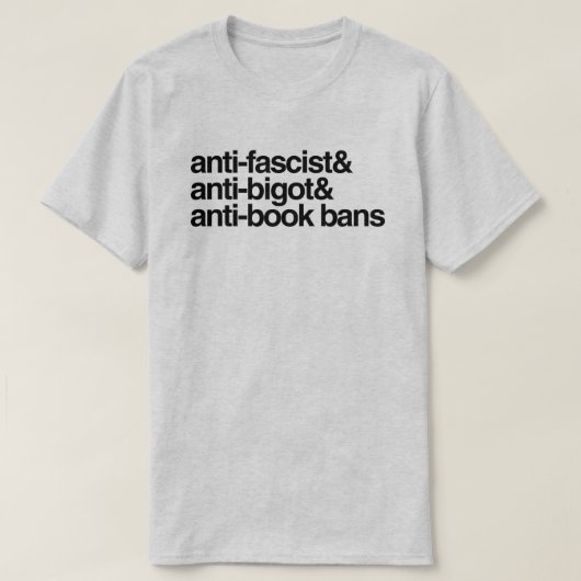 Antibuchverbote T-Shirt (Design vorne)