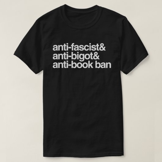 Antibuchverbote T-Shirt (Design vorne)