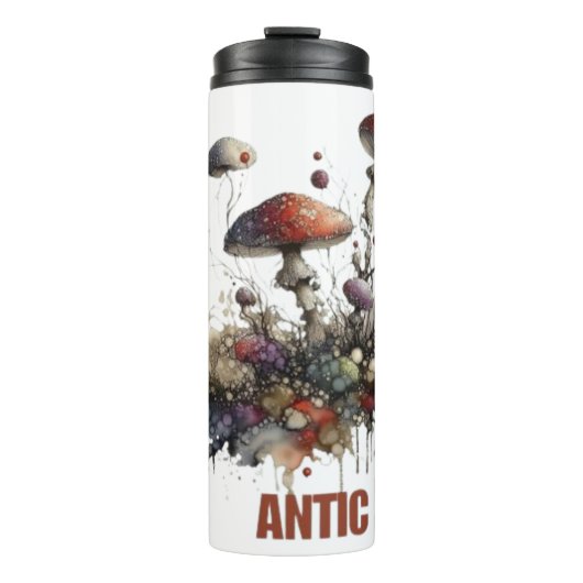 Antic Mushroom Thermosbecher (Vorderseite)