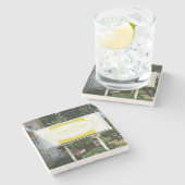 Antica Posta, Antica Posta Buckhead, Antica Posta Steinuntersetzer (Seitenansicht)