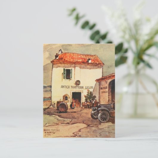 Antica Trattoria Lucana - A Wayside Trattoria Postkarte (Stehend Vorderseite)