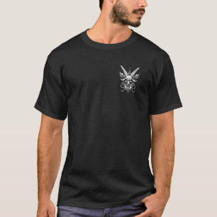Antichrist Baphomet-Maske Dunkle Ästhetik T-Shirt