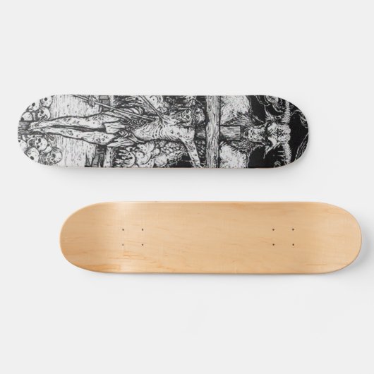 Antichrist-dunkle Untergrundpopsicle-Plattform Skateboard (Horizontal)