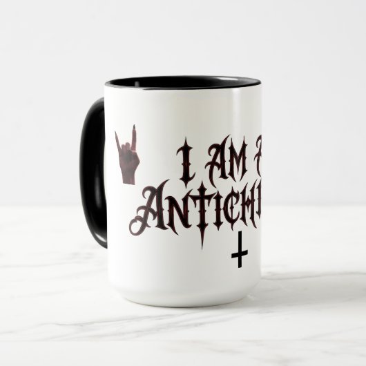 Antichrist Tasse (Vorderseite Links)