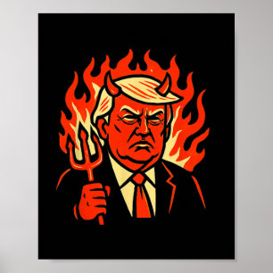 Antichrist Trump Geschenke  Poster