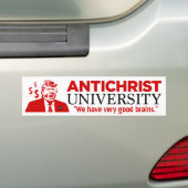 ANTICHRIST-UNIVERSITÄTStrumpf-Autoaufkleber Autoaufkleber (Auf Auto)