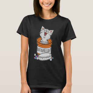 Antidepressant Cat T-Shirt