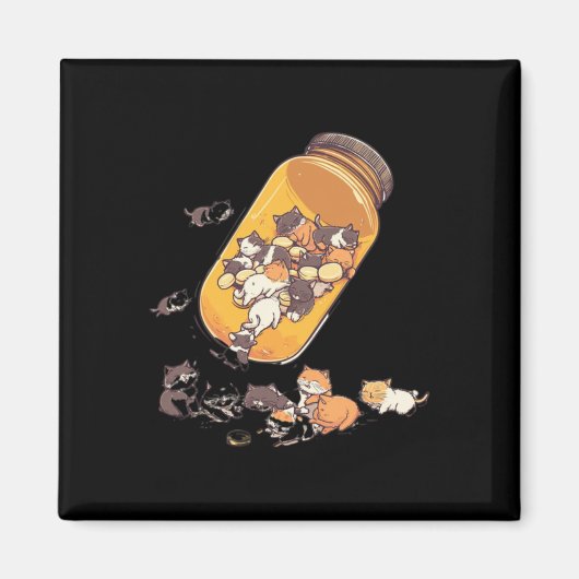 Antidepressiv Katzenpflaster - Flasche mit psychis Magnet (Vorne)