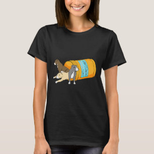 Antidepressiv Pitbull Dog Owner Animal Canine Lov T-Shirt