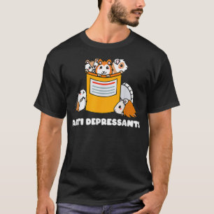 Antidepressiva Guinea Schwein Niedliche Guinea Sch T-Shirt