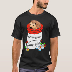 Antidepressiva Igel Niedlicher Igel T-Shirt