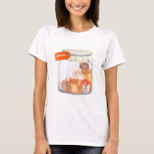 Antidepressiva Katzen T-Shirt (Vorderseite)