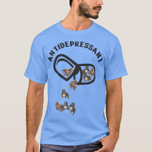Antidepressiva, Pitbull-Hunde-Liebhaber, Hundehund T-Shirt