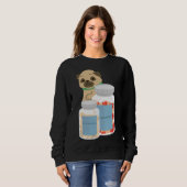 Antidepressivum Mops Klassischer T - Shirt 882 (Vorne ganz)