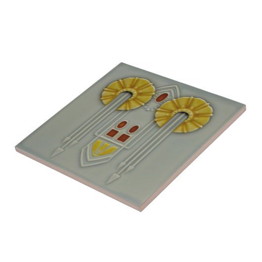 Antideutscher Jugendstil - Grau-Repro-Imitate - Hi Fliese (Seite)