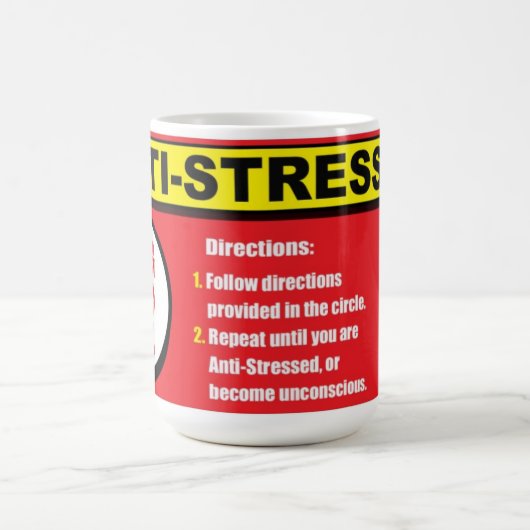 Antidruck-Ausrüstungs-Knall-Kopf-hier Tasse (Mittel)