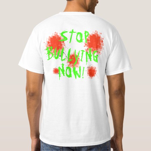 Antieinschüchterung T-Shirt (Rückseite)