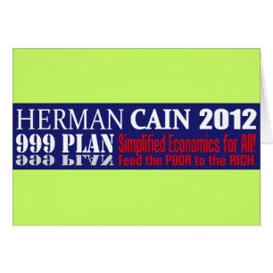 Antientwurf 2012 herman-Kain Präsidenten-999 PLAN