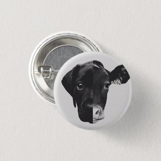 Antiespecismo Button (Vorne & Hinten)