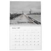 Antietam 2027 Kalender (Jan 2027)