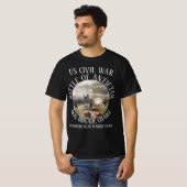 ANTIETAM BATTLE US ZIVIL KRIEGSEISEN BRIGADE CHART T-Shirt (Vorne ganz)