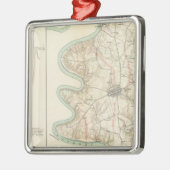 Antietam, Harpers Fähre, Sharpsburg Silbernes Ornament (Links)