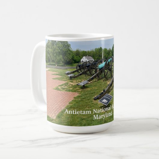 Antietam Maryland Kaffeetasse (Vorderseite Links)