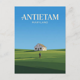 Antietam National Battlefield USA wird übersetzt z Postkarte