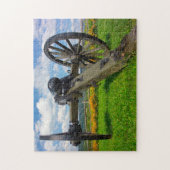 Antietam Saratoga Old Cannon. Puzzle (Vertikal)