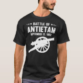 Antietam Ziviler Krieg Schlacht auf dem Schlachtfe T-Shirt (Vorderseite)
