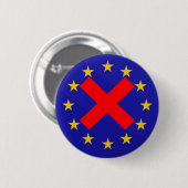 Antieuropäische Gewerkschaft Button (Vorne & Hinten)
