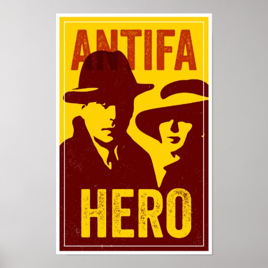 ANTIFA POSTER HEROES SERIES: Casablanca (Vorne)