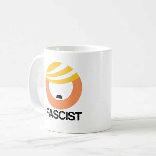 ANTIFAKIST KAFFEETASSE (Vorderseite Links)