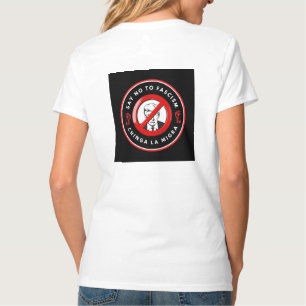 Antifaschisten-Denim-Jacke T-Shirt