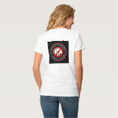 Antifaschisten-Denim-Jacke T-Shirt (Rückseite Vollansicht)