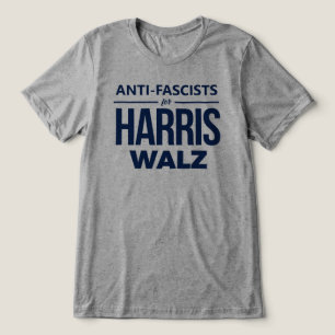 Antifaschisten für Harris Walz Tri-Blend Shirt