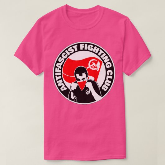 Antifaschistischer Kampfclub T-Shirt (Design vorne)