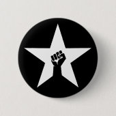 Antifaschistischer Star Button (Vorderseite)